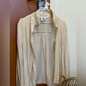 cream Princess Polly blouse(silk)